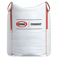 Портландцемент белый OYAK super whaite без минеральных добавок, 1 сорта, марки 500 (ПЦБ 1-500-Д0) в бигбегах 1000 кг